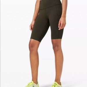 Lululemon Fast and Free High Rise Bike short 10”
